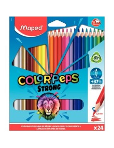 Pochette de 24 crayons de couleur Colorpeps