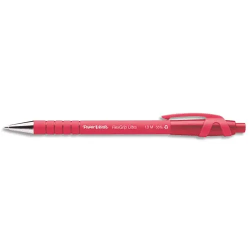 Stylo bille Flexgrip pointe rétractable Rouge
