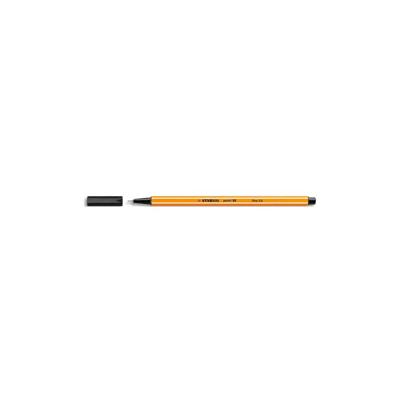 stylo-feutre pointe fine noir