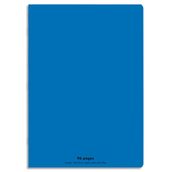Cahier 24x32cm 48 pages 90g grands carreaux. Couverture...