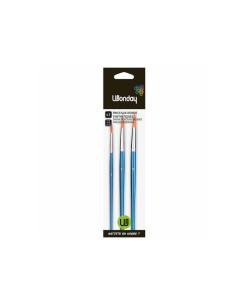 lot de pinceaux n°4,8,12