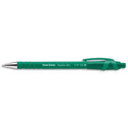 Stylo bille Flexgrip pointe rétractable Vert