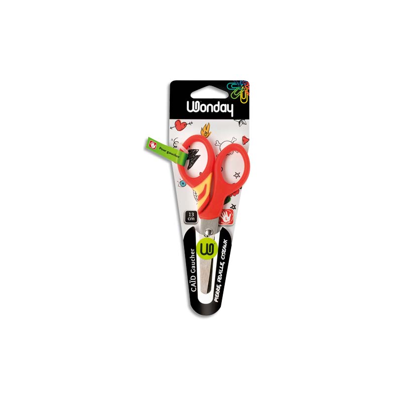 ciseaux gaucher 13cm