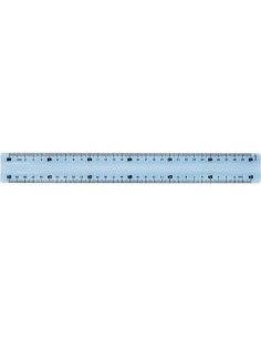 Règle plate incassable 30 cm STUCDY