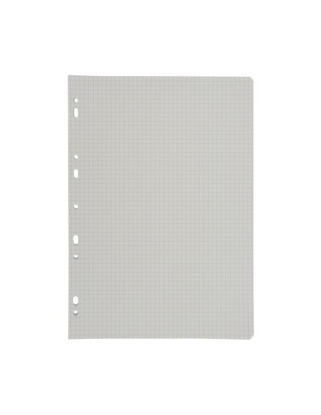 Feuillets mobiles 100 pages 90g, format A4, quadrillé 5x5