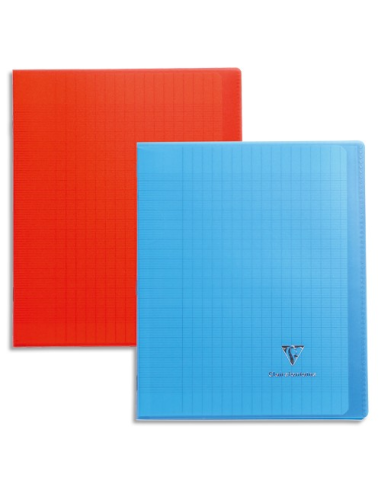 CLAIREFONTAINE  koverbook 96 pages 24x32cm - Couvertures transparentes assorties