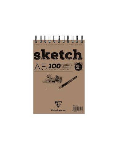 Cahier de croquis A5 100 feuilles