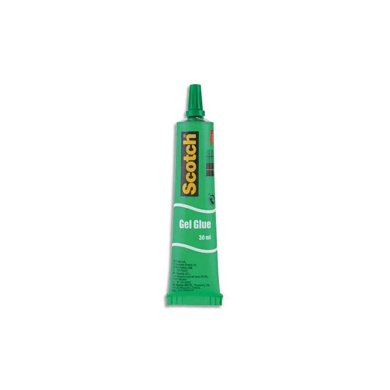 Tube de colle gel