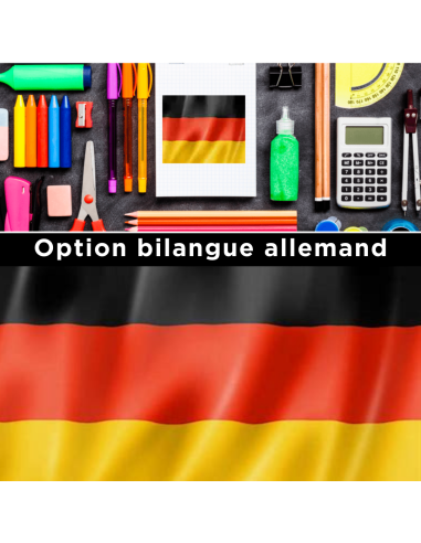 Option bilangue allemand