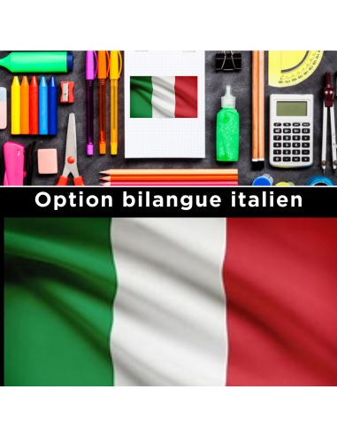 Option bilangue italien