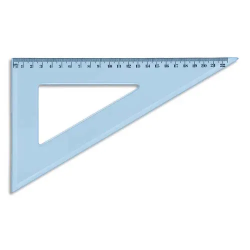 Equerre 60° 21cm incassable STUDY