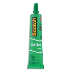 Tube de colle gel