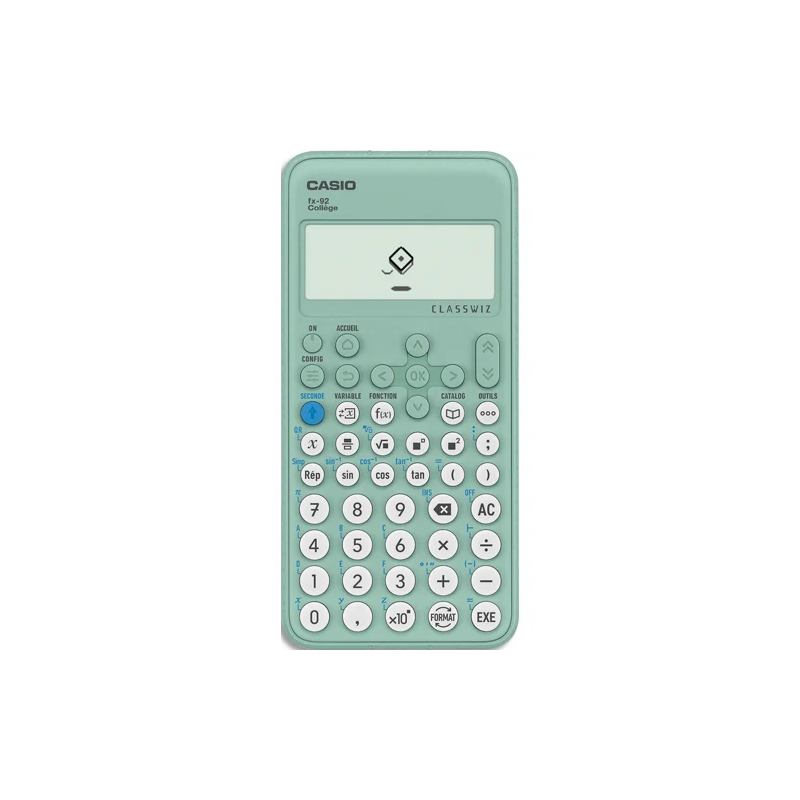 CASIO Calculatrice scientifique FX92 collège nouvelle version 2023